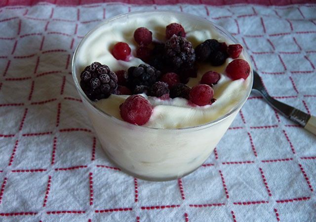 Recette - Tiramisu Semifreddo - Tiramisù Aux Fruits Rouges | Galbani