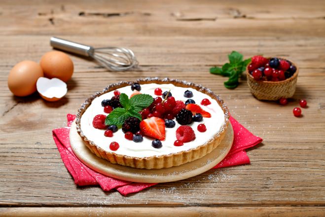 Recette Crostata A La Creme De Mascarpone Et Aux Fruits Rouges Autres Desserts Galbani