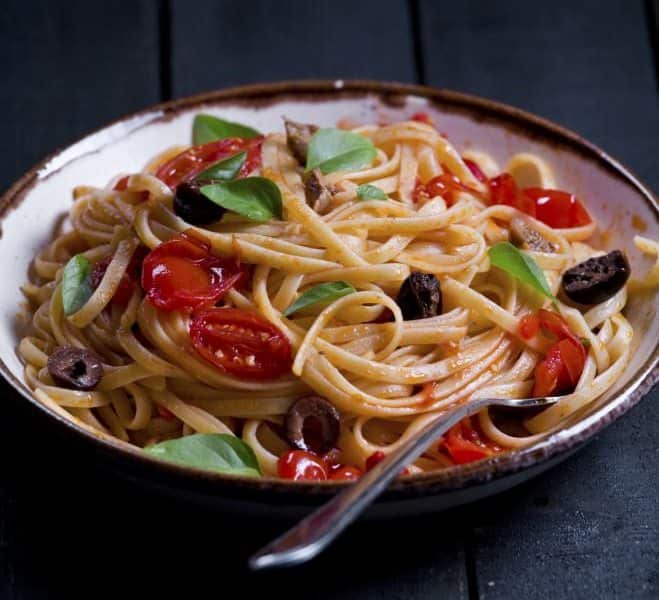 Recette de linguine ▷ 10 plats de pâtes faciles à cuisiner