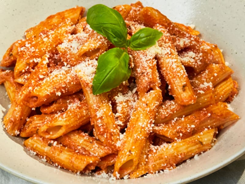 Pâtes speck et crème de pommes de terre - Recette par L'Italie