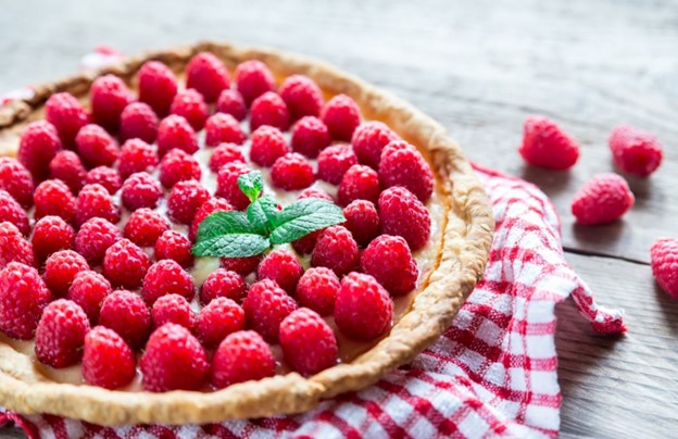 Tarte Aux Framboises Mascarpone